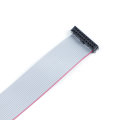 Electrical Wire Flat Cable 2.54mm Pitch 20 Pin Female to Female Rainbow Color Flat Ribbon Cable